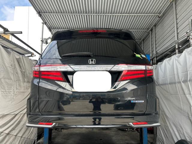 ホンダ　オデッセイ　塩害コート施工   沖縄県　宜野湾市　北谷町　那覇市　豊見城市　読谷村　嘉手納町　浦添市