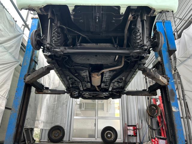 ダイハツ　タント　塩害コート施工   オプショングリス注入   沖縄県　宜野湾市　北谷町　那覇市　豊見城市　読谷村　嘉手納町　浦添市