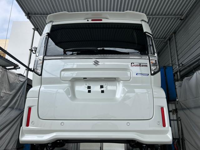 スズキ　新車スペーシアカスタム　塩害コート施工   オプショングリス注入   沖縄県　宜野湾市　北谷町　那覇市　豊見城市　読谷村　嘉手納町　浦添市