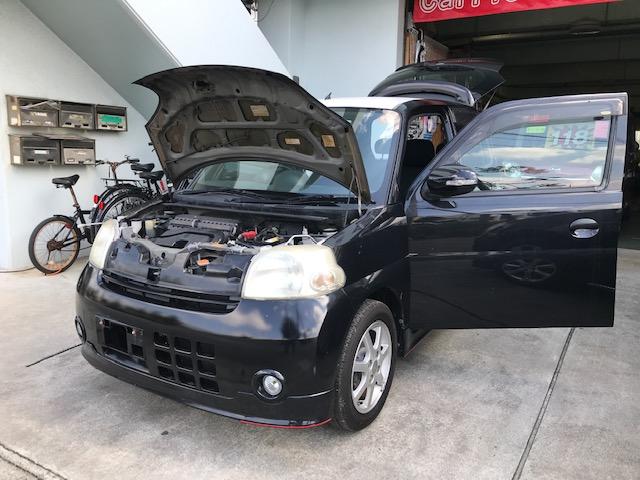 ダイハツ　エッセ　オイル交換　沖縄県　沖縄市　うるま市　読谷村　北谷町