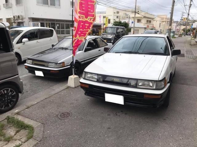 トヨタ　ＡＥ８６　オイル交換　Ωオイル　沖縄県　沖縄市　北谷町　嘉手納町　読谷村　宜野湾市　那覇市　