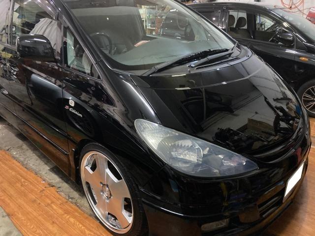 トヨタ　エスティマ　セラミックコーティング
車の磨き屋さん