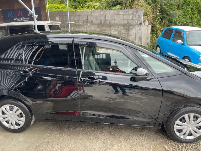 ホンダ フィット　ガラスコーティング(G'zox)　沖縄市　北中城村　うるま市　宜野湾市　浦添市　西原町　北谷町