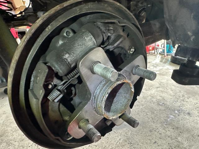 トヨタ　bB 車検　「ブレーキ点検」
沖縄市　北中城村　うるま市　宜野湾市　浦添市　西原町　北谷町