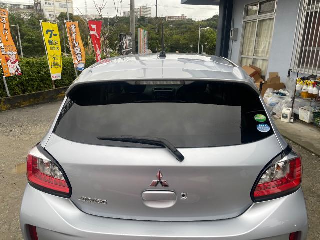 三菱 ミラージュ ガラスコーティング(G'zox)
沖縄市　北中城村　うるま市　宜野湾市　浦添市　西原町　北谷町