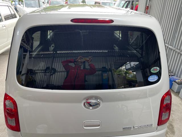 ダイハツ ミラココア ガラスコーティング(G'zox)
沖縄市　北中城村　うるま市　宜野湾市　浦添市　西原町　北谷町