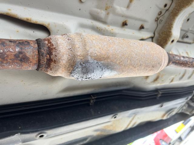 スズキ　アルトラパンSS マフラー板金　沖縄市　北中城村　うるま市　宜野湾市　浦添市　西原町　北谷町