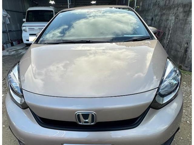 ホンダ　フィット　G'zox ガラスコーティング
沖縄市　北中城村　うるま市　宜野湾市　浦添市　西原町　北谷町