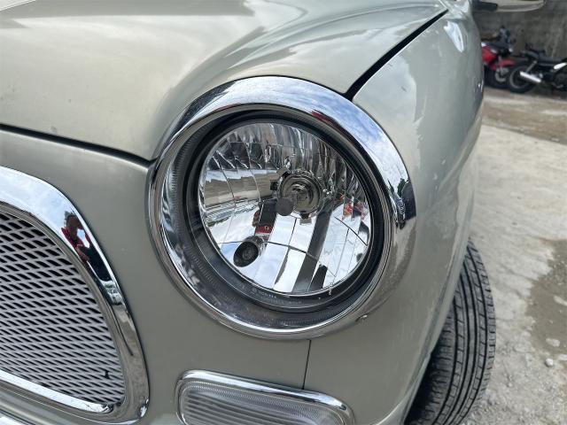 ダイハツ　ミラジーノ　ヘッドライトコーティング　沖縄市　北中城村　うるま市　宜野湾市　浦添市　西原町　北谷町