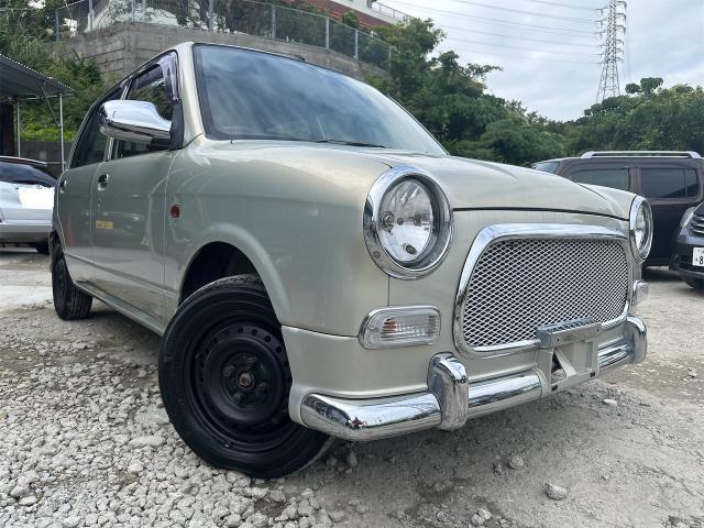 ダイハツ　ミラジーノ　ヘッドライトコーティング　沖縄市　北中城村　うるま市　宜野湾市　浦添市　西原町　北谷町