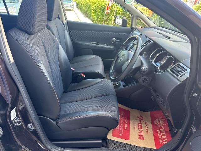 日産　ティーダ　内装クリーニング　沖縄市　北中城村　うるま市　宜野湾市　浦添市　西原町　北谷町