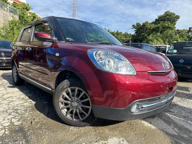 マツダ　ベリーサ　ヘッドライトコーティング　沖縄市　北中城村　うるま市　宜野湾市　浦添市　西原町　北谷町