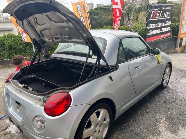 ダイハツ　コペン　ワイパーアーム塗装　沖縄市　北中城村　うるま市　宜野湾市　浦添市　西原町　北谷町