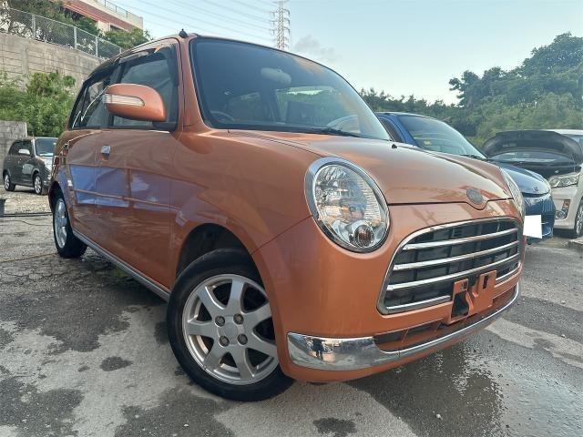 ダイハツ　ミラジーノ　ヘッドライトコーティング　沖縄市　北中城村　うるま市　宜野湾市　浦添市　西原町　北谷町