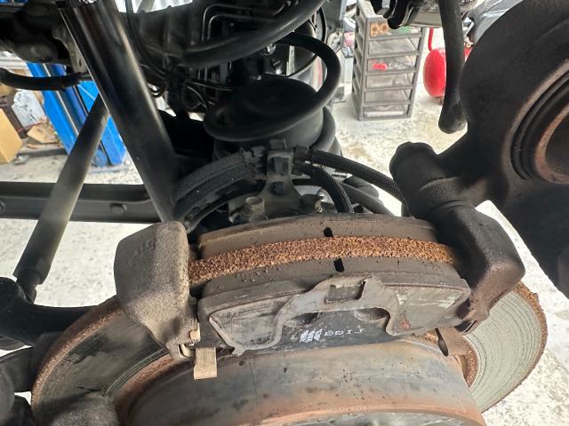 スズキ　ジムニー　車検前点検「ブレーキ」
沖縄市　北中城村　うるま市　宜野湾市　浦添市　西原町　北谷町