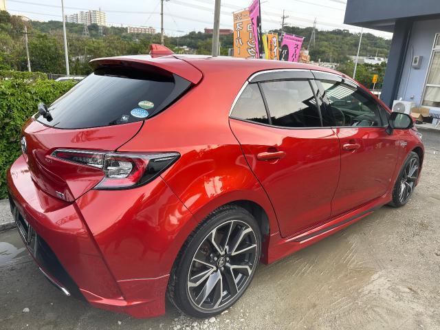 カローラスポーツ　ボディコーティング
沖縄市　北中城村　うるま市　宜野湾市　浦添市　西原町　北谷町