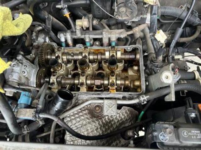 ミラジーノ　エンジン関連修理・整備　エンジンオイル漏れ、
沖縄市　北中城村　うるま市　宜野湾市　浦添市　西原町　北谷町