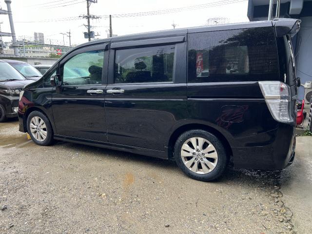 ステップワゴンスパーダ　ヘッドライト研磨　沖縄市　北中城村　うるま市　宜野湾市　浦添市　西原町　北谷町