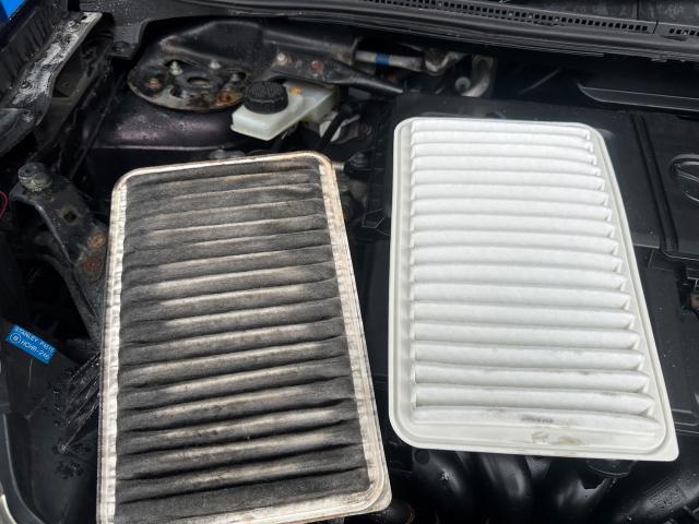 マツダ ベリーサ　エアーエレメント交換 沖縄市　北中城村　うるま市　宜野湾市　浦添市　西原町　北谷町