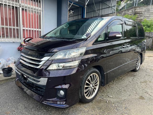 ヴェルファイア　外装クリーニング・清掃　沖縄市　北中城村　うるま市　宜野湾市　浦添市　西原町　北谷町