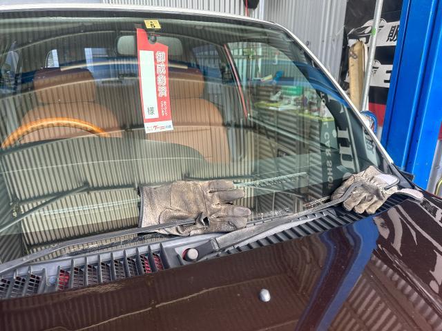 ミラジーノ　車検　ワイパーゴム交換
沖縄市　北中城村　うるま市　宜野湾市　浦添市　西原町　北谷町