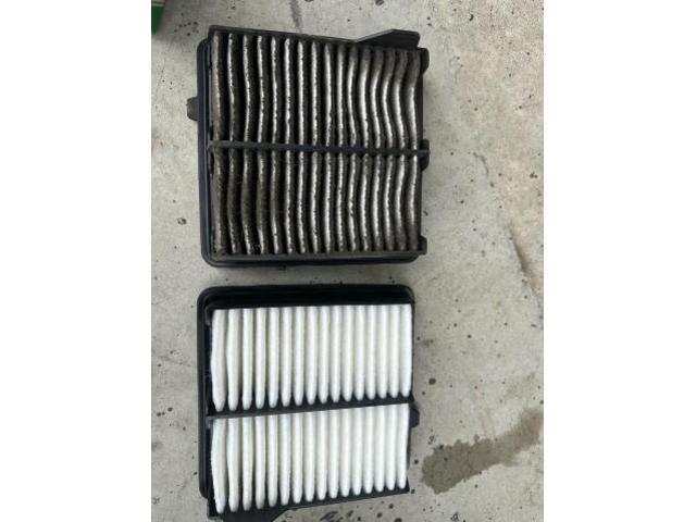 ホンダ フリード　エアーエレメント交換 沖縄市　北中城村　うるま市　宜野湾市　浦添市　西原町　北谷町