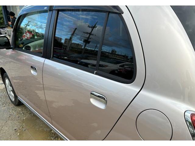 ダイハツ ミラジーノ　外装クリーニング沖縄市　北中城村　うるま市　宜野湾市　浦添市　西原町　北谷町