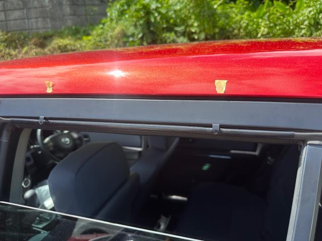 ベリーサ　ドアバイザー取り付け　
沖縄市　北中城村　うるま市　宜野湾市　浦添市　西原町　北谷町