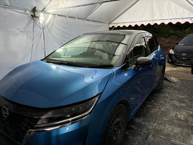 日産　ノート　ガラスコーティング
沖縄市　北中城村　うるま市　宜野湾市　浦添市　西原町　北谷町