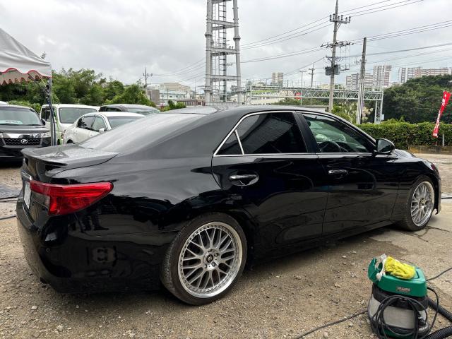 マークＸ　外装クリーニング　沖縄市　北中城村　うるま市　宜野湾市　浦添市　西原町　北谷町