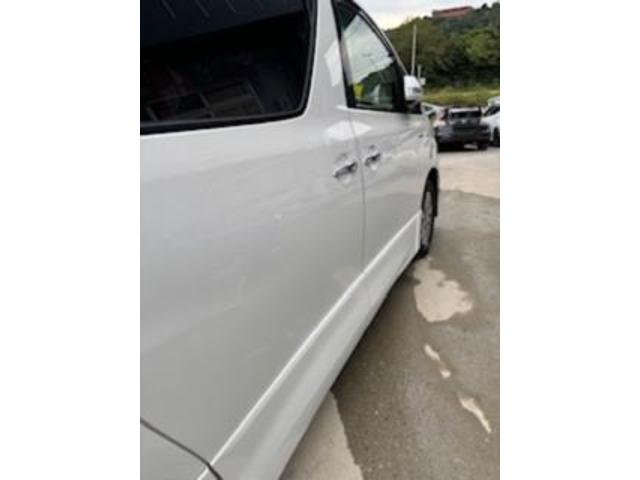 ヴェルファイア　外装クリーニング 沖縄市　北中城村　うるま市　宜野湾市　浦添市　西原町　北谷町