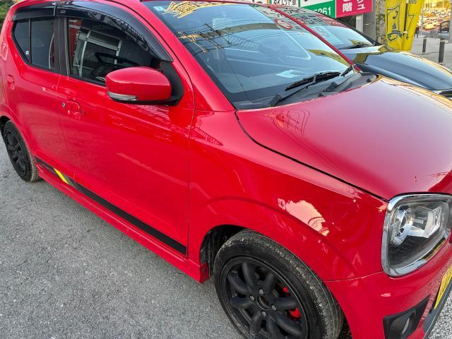 スズキ　アルトワークス　ガラスコーティング
沖縄市　北中城村　うるま市　宜野湾市　浦添市　西原町　北谷町