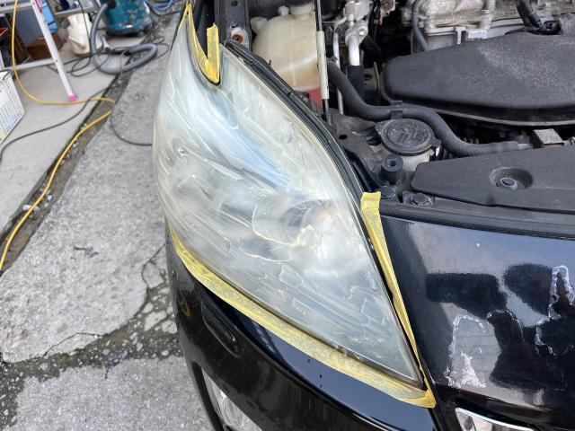 プリウス　クリーニング・清掃
沖縄市　北中城村　うるま市　宜野湾市　浦添市　西原町　北谷町