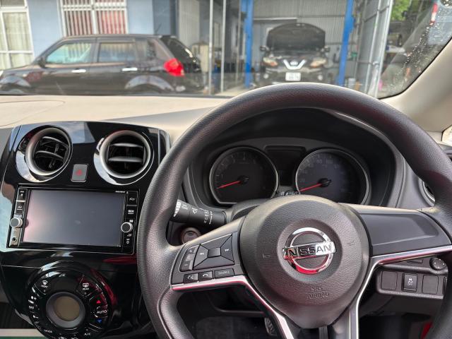 日産　ノート　クリーニング・清掃
沖縄市　北中城村　うるま市　宜野湾市　浦添市　西原町　北谷町