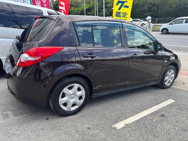 日産　ティーダ　外装クリーニング　沖縄市　北中城村　うるま市　宜野湾市　浦添市　西原町　北谷町