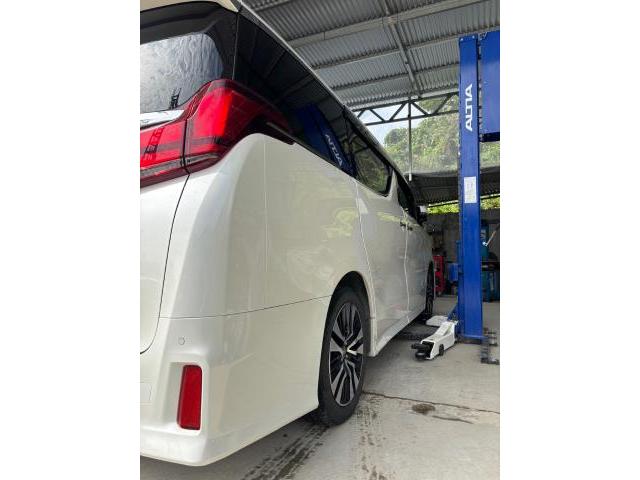 トヨタ　アルファード　サスペンション・ダウンサス
沖縄市　北中城村　うるま市　宜野湾市　浦添市　西原町　北谷町