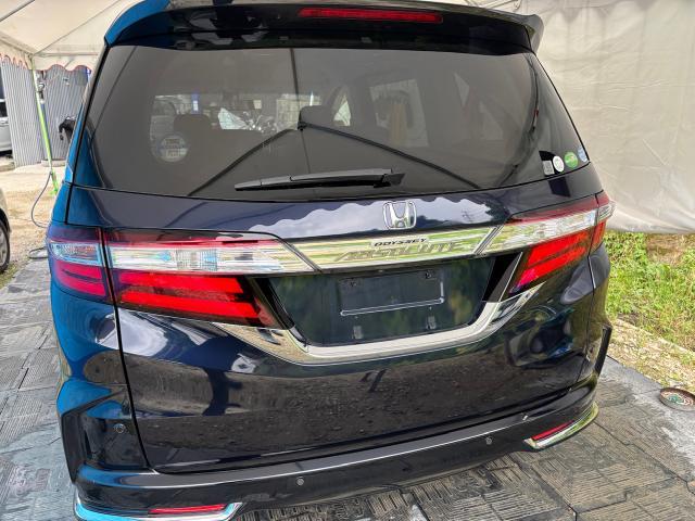 ホンダ　オデッセイ　ガラスコーティング
沖縄市　北中城村　うるま市　宜野湾市　浦添市　西原町　北谷町