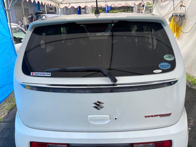 スズキ　アルトワークス　ガラスコーティング
沖縄市　北中城村　うるま市　宜野湾市　浦添市　西原町　北谷町