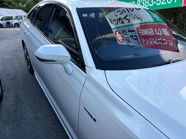 トヨタ　クラウン　ガラスコーティング
沖縄市　北中城村　うるま市　宜野湾市　浦添市　西原町　北谷町