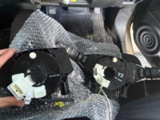 日産　キューブ　車検　スパイラルケーブル交換
沖縄市　北中城村　うるま市　宜野湾市　浦添市　西原町　北谷町