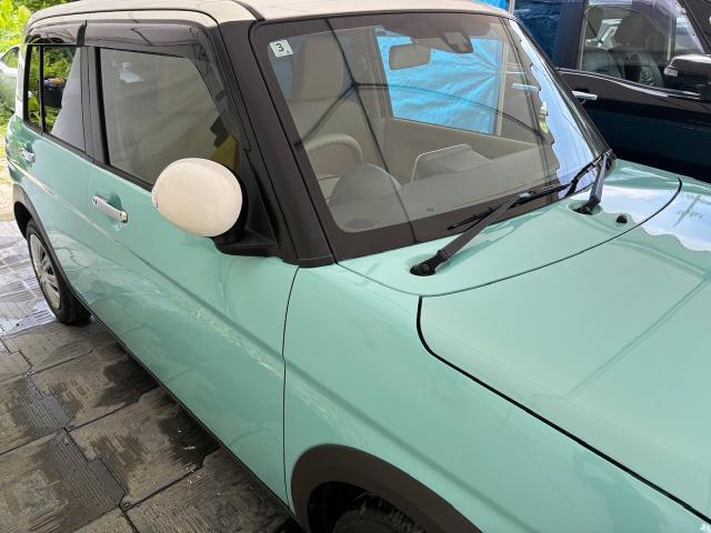 スズキ　アルトラパン　ガラスコーティング
沖縄市　北中城村　うるま市　宜野湾市　浦添市　西原町　北谷町