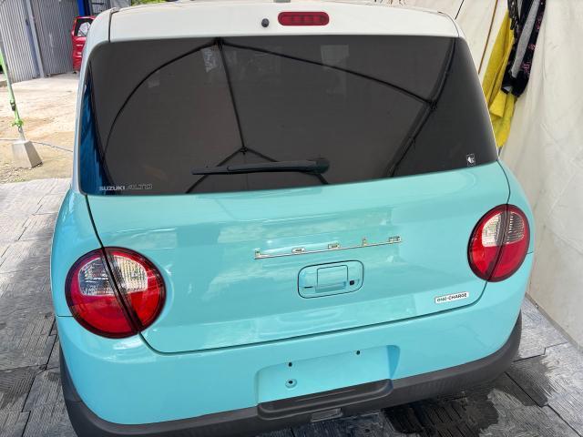 スズキ　アルトラパン　ガラスコーティング
沖縄市　北中城村　うるま市　宜野湾市　浦添市　西原町　北谷町