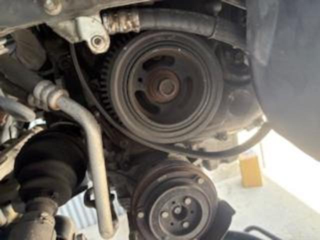 マツダ　ビアンテ　エンジン関連修理・整備　ファンベルト交換
沖縄市　北中城村　うるま市　宜野湾市　浦添市　西原町　北谷町