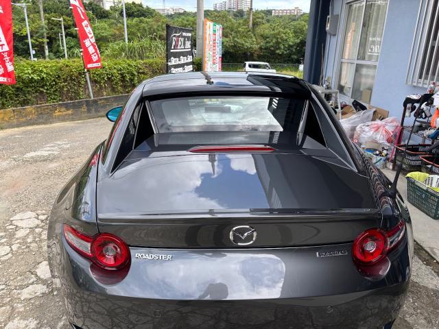 マツダ　ロードスター　ハイモースコーティング
沖縄市　北中城村　うるま市　宜野湾市　浦添市　西原町　北谷町