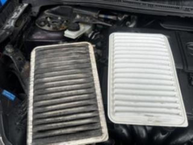 マツダ　ベリーサ　エアーエレメント交換 沖縄市　北中城村　うるま市　宜野湾市　浦添市　西原町　北谷町