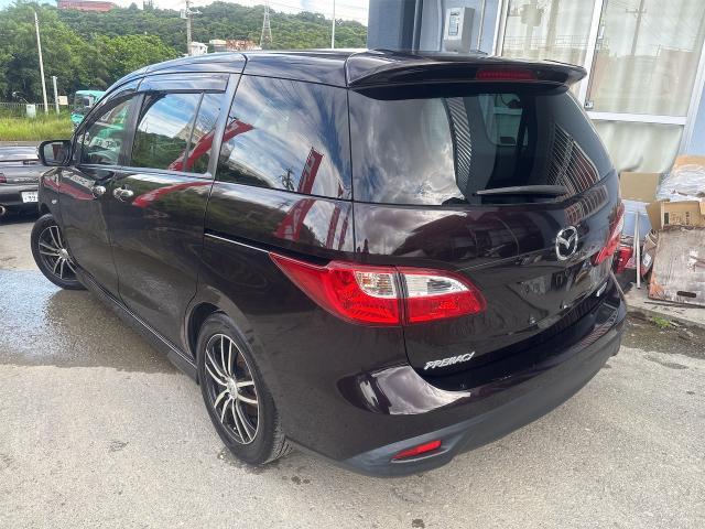 マツダ　プレマシー　クリーニング・清掃
沖縄市　北中城村　うるま市　宜野湾市　浦添市　西原町　北谷町