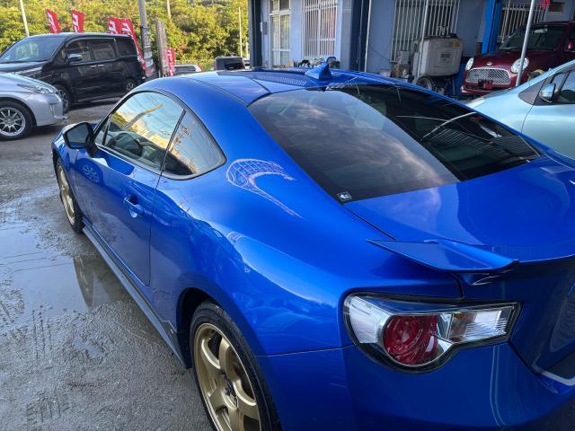 スバル　ＢＲＺ　ガラスコーティング
沖縄市　北中城村　うるま市　宜野湾市　浦添市　西原町　北谷町