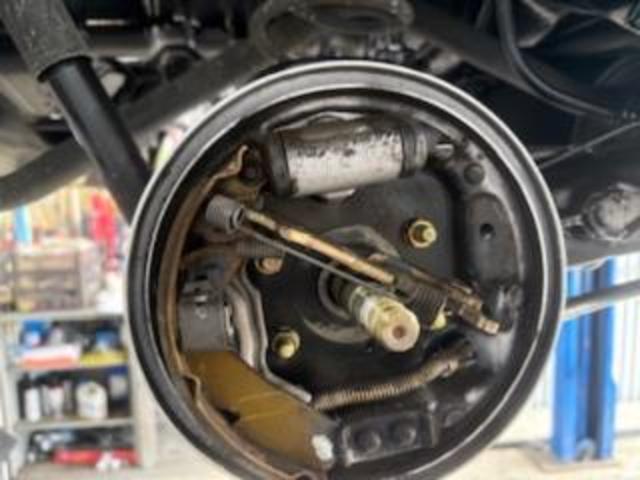 ダイハツ ミラジーノ 車検 リヤライニング交換
沖縄市 北中城村 うるま市 宜野湾市 浦添市 西原町 北谷町