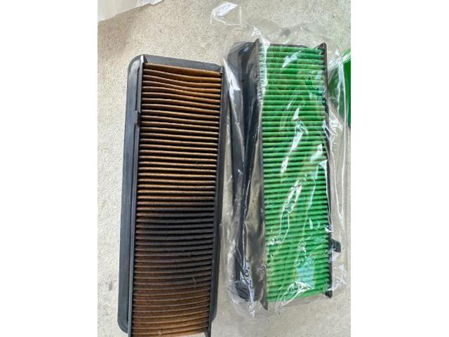 ダイハツ　ミラジーノ　エアーエレメント交換　沖縄市　北中城村　うるま市　宜野湾市　浦添市　西原町　北谷町