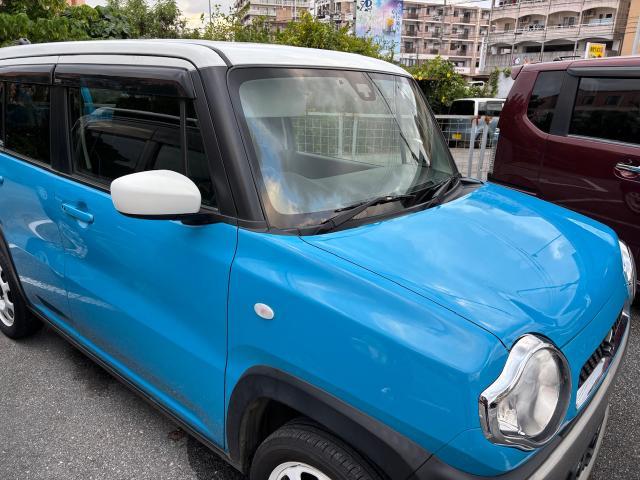 スズキ　ハスラー　外装研磨
沖縄市　北中城村　うるま市　宜野湾市　浦添市　西原町　北谷町